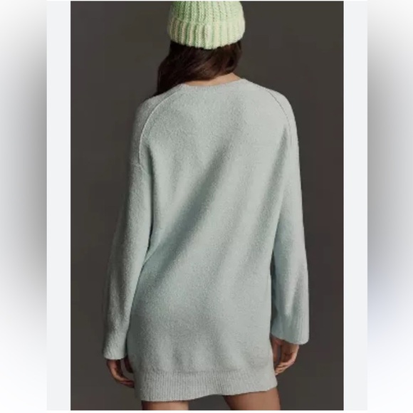 Anthropologie (Daily Practice) Blue Sweater Dress - Picture 4 of 7